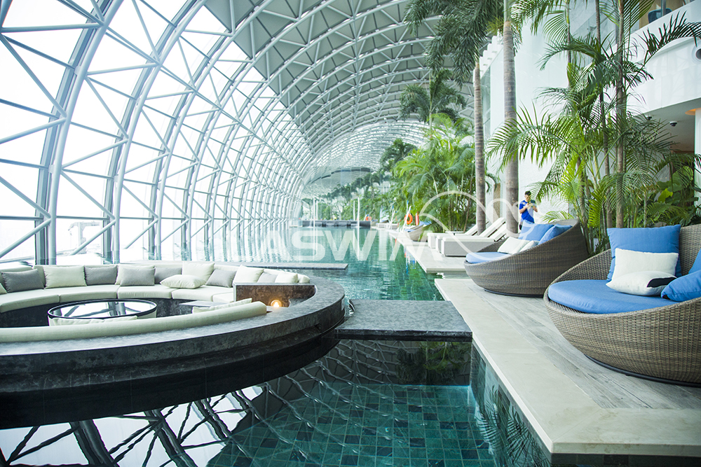 The Swimming Pool of Chongqing Raffles City Hotel 1.jpg